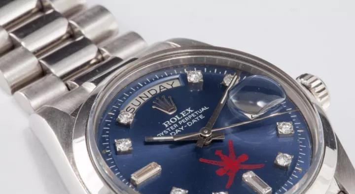 With special patterns in the dials, blue Rolex copy watches become so unique.
